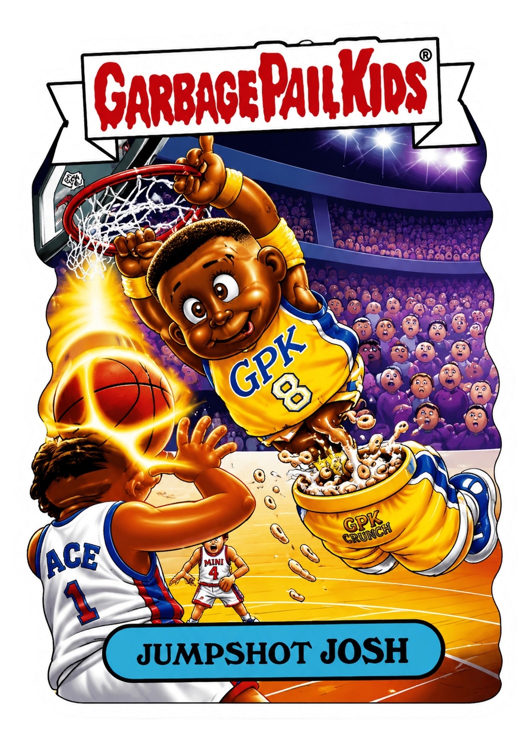 Garbage Pail kids (Jumpshot Josh)