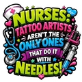 Cosmic Stickers - Nurses: Tattoo Artists