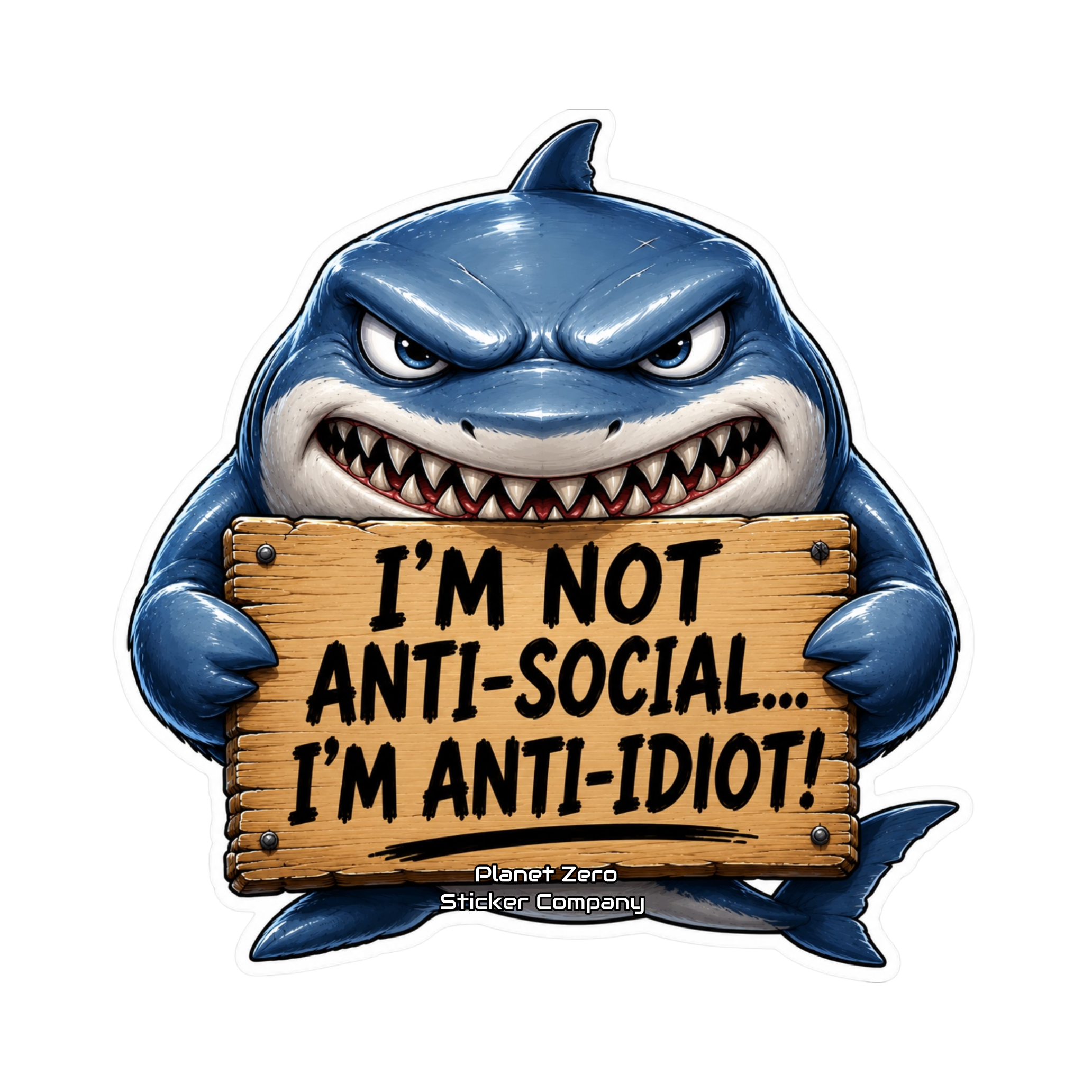 Shark with an Attitude