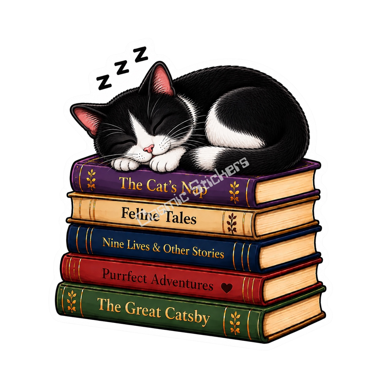 The Cat Nap Collection - Tuxedo Cat