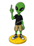 Cosmic Alien - Flipping The Bird