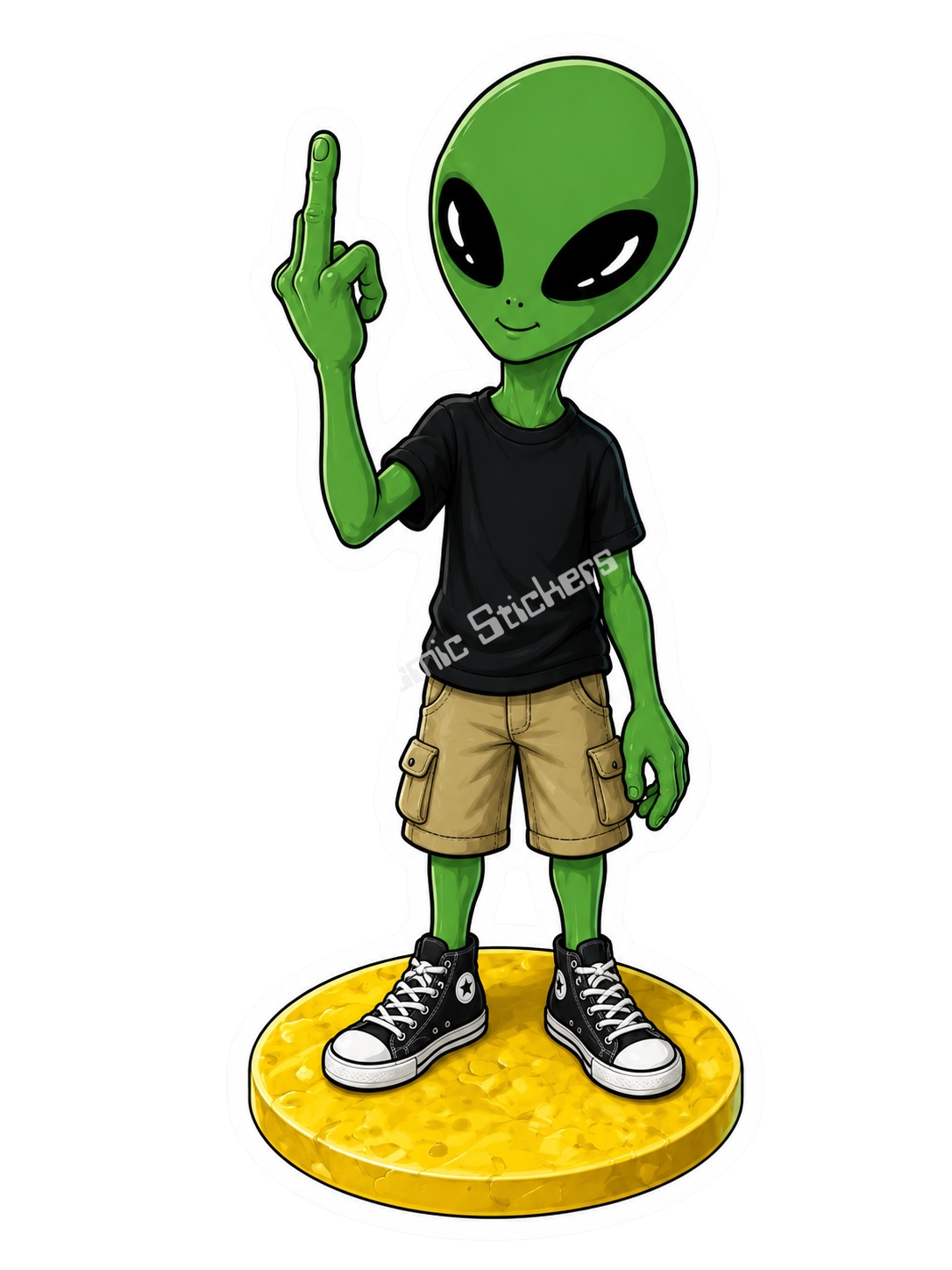 Cosmic Alien - Flipping The Bird