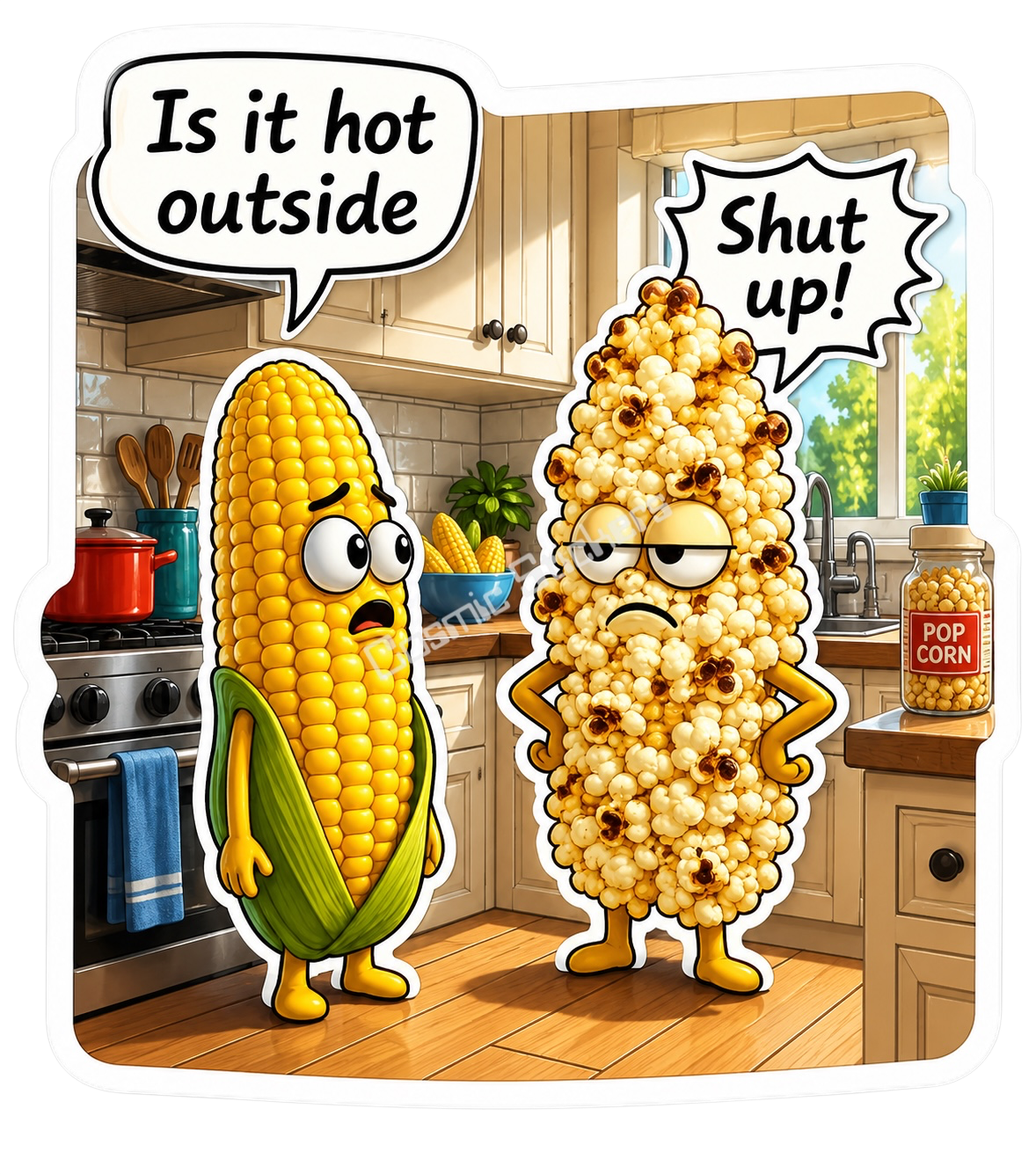 Cosmic Stickers - It’s Hot Outside
