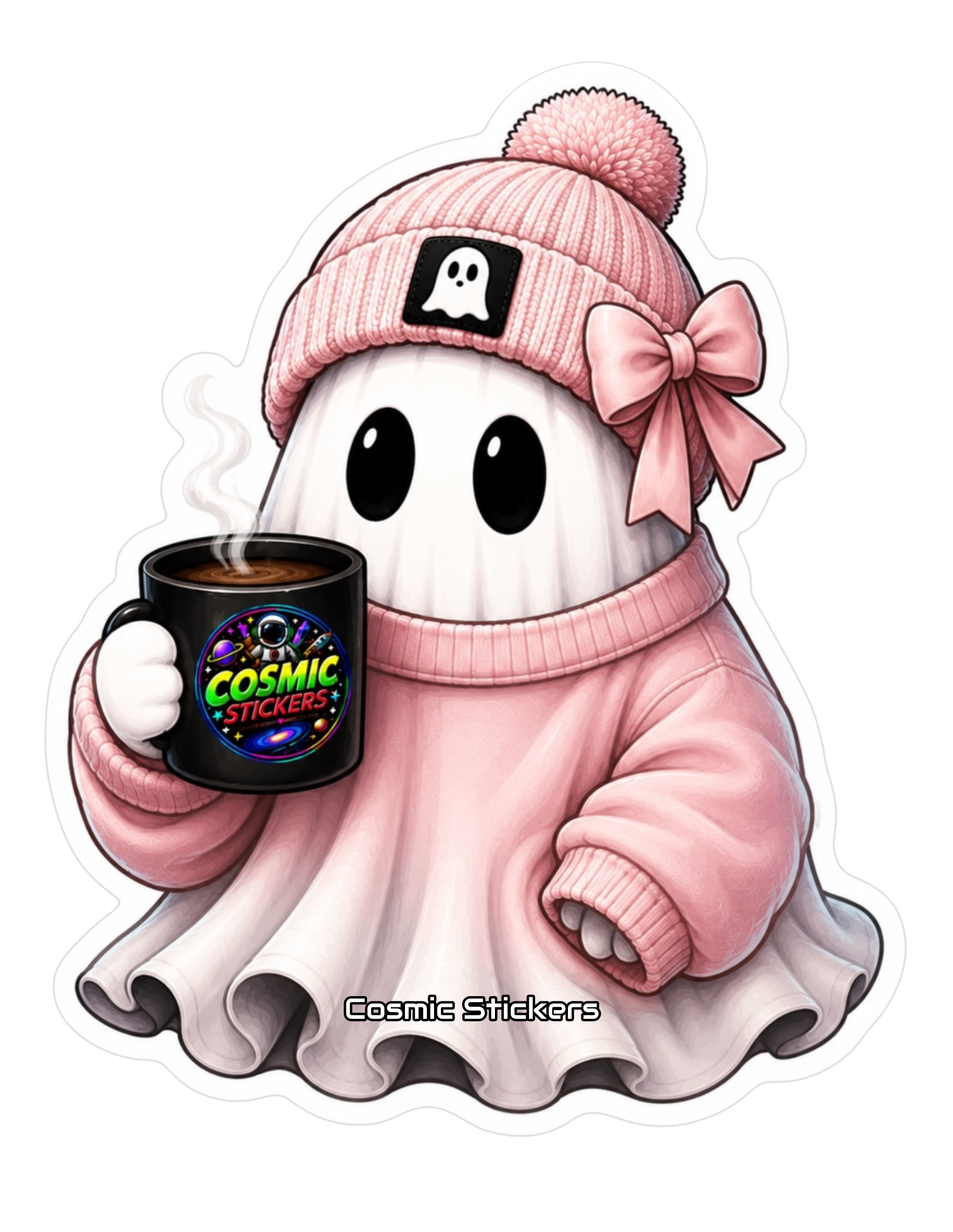 Cosmic Coffee Ghosts •Pinky Boo•