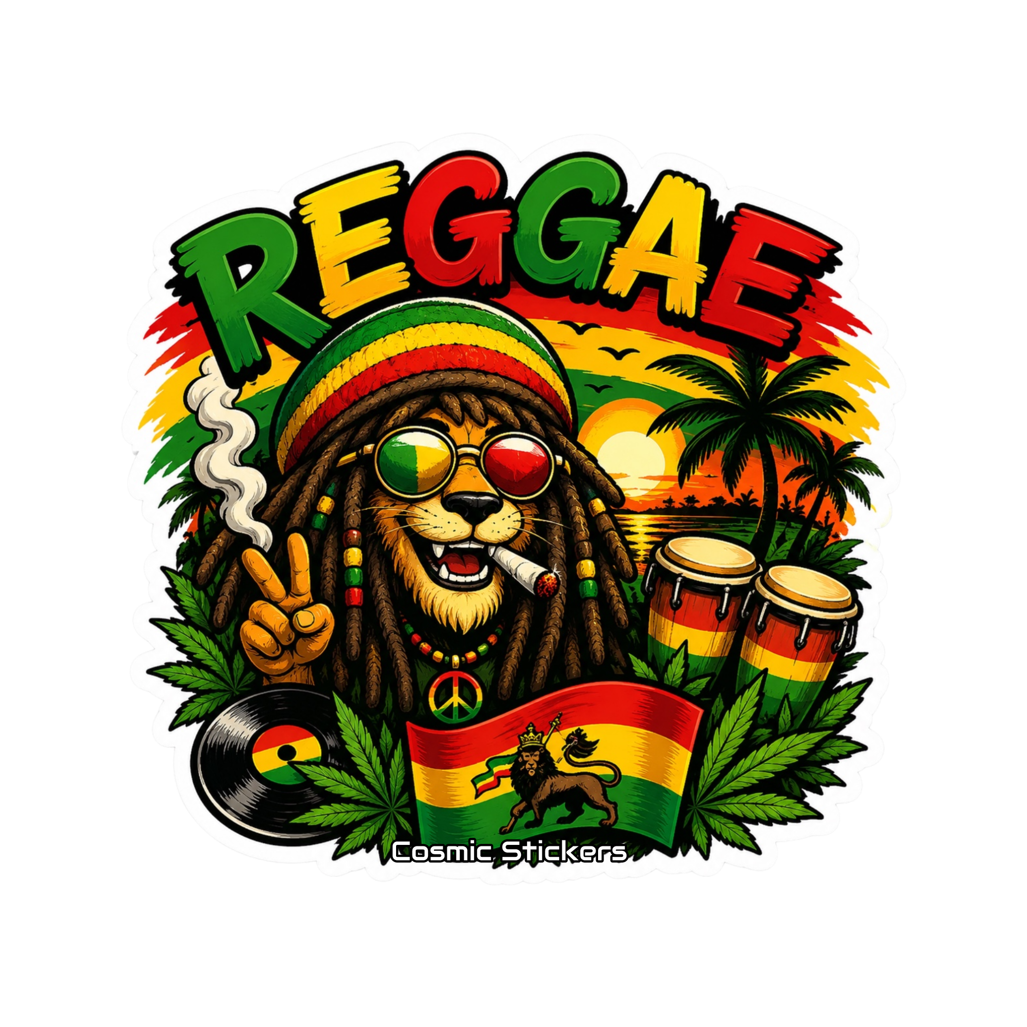 Cosmic 420 •Reggae Lion•
